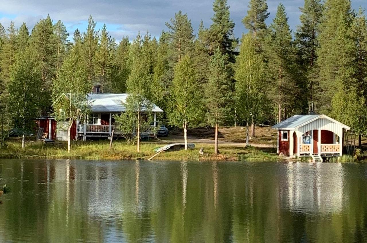 Off-Grid Cabin In Nattavaara Lapland エクステリア 写真
