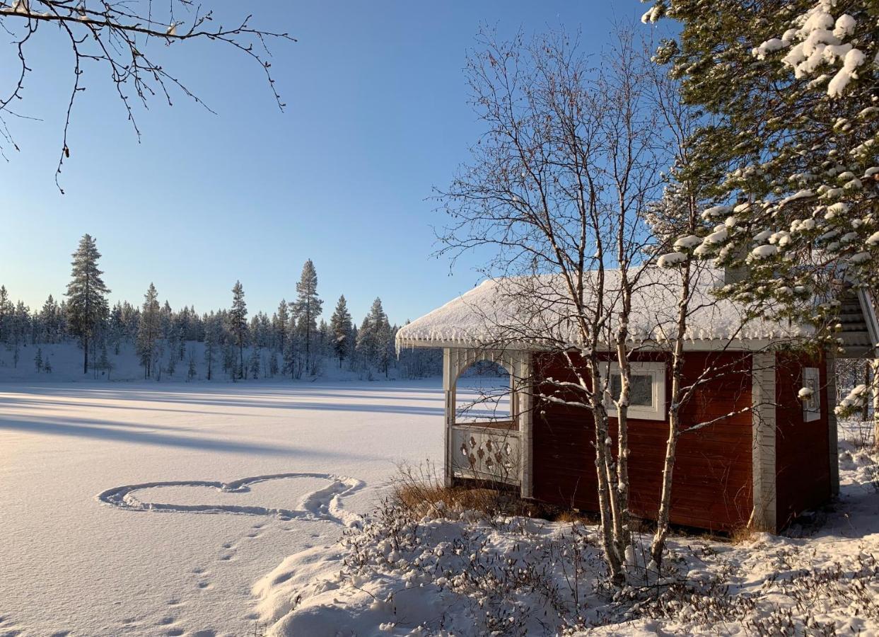 Off-Grid Cabin In Nattavaara Lapland エクステリア 写真
